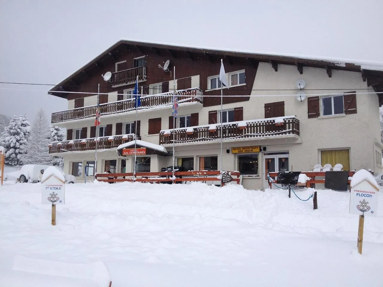 Hotel Les Gentianes La Morte